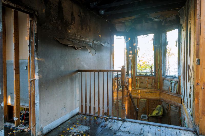 Repaired Interior After Fire