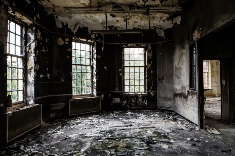 Fire Damage After Cleaning